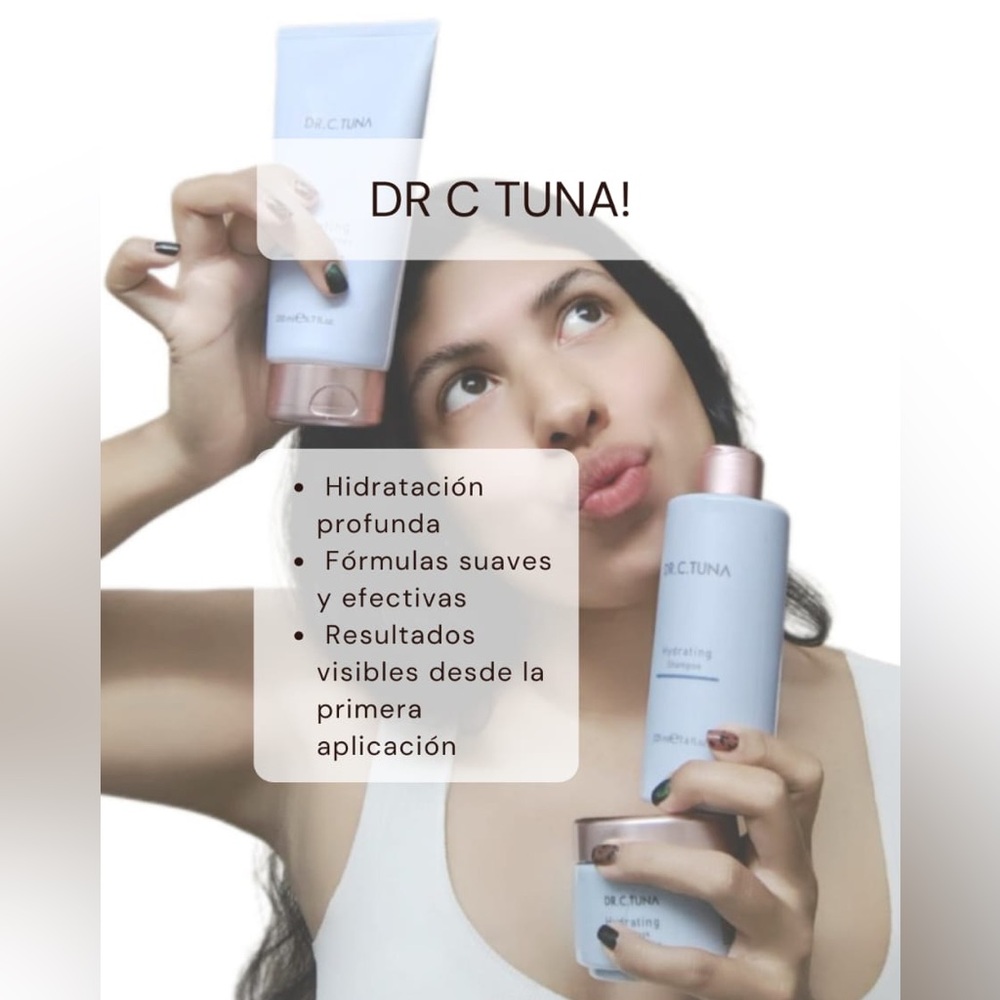Farmasi Dr. C Tuna Hair Treatment - Blue and Pink